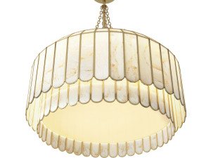 madelyn oval faceted chandelier 3D 模型