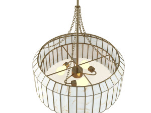 madelyn oval faceted chandelier 3D 模型