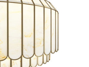 madelyn oval faceted chandelier 3D 模型