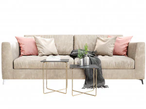 fabric sofa 3D Model