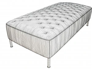 saba italia sofa 3D Model