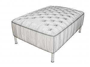 saba italia armchair 3D 模型