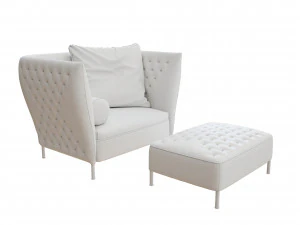 saba italia armchair 3D Model