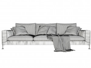modern sofa 3Dモデル