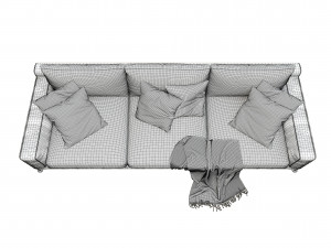 modern sofa 3Dモデル