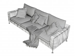 modern sofa 3Dモデル