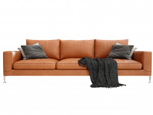 leather sofa 3D Model