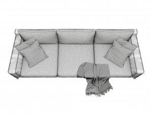 leather sofa 3D Model