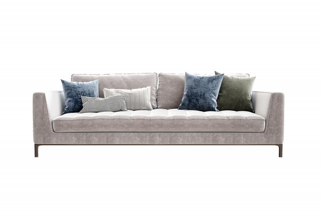 modern sofa 3D Model .c4d .max .obj .3ds .fbx .stl .blend 