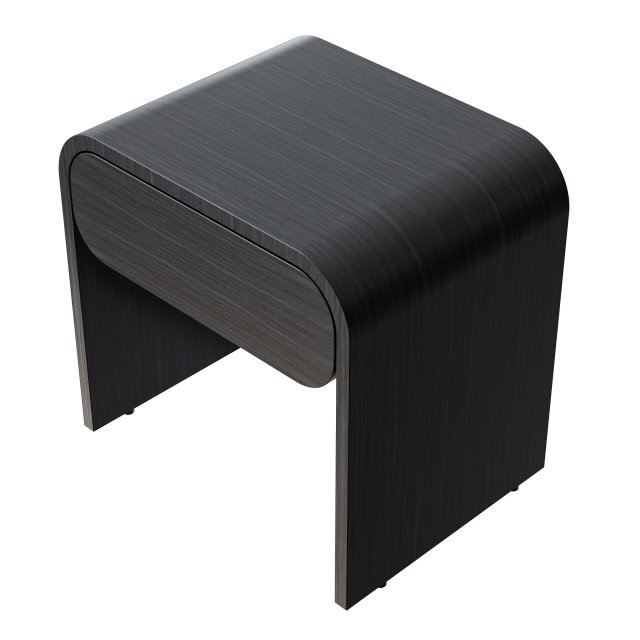 cortez charcoal floating nightstand Model 3D .c4d .max .obj .3ds .fbx .stl .blend 