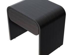 cortez charcoal floating nightstand Modèle 3D