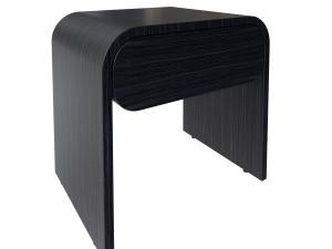 cortez charcoal floating nightstand Model 3D