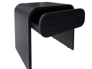 Schwimmender Nachttisch aus Cortez-Holzkohle 3D Modell