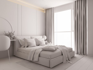 bedroom 3Dモデル