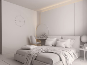 bedroom 3Dモデル