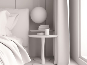 bedroom 3Dモデル