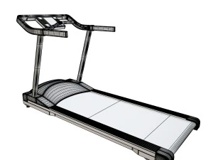 treadmill 3D Model