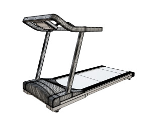 treadmill 3D 모델