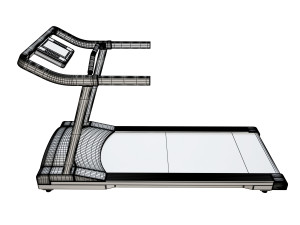 treadmill 3D 모델