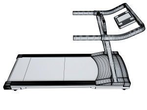 treadmill 3D 모델