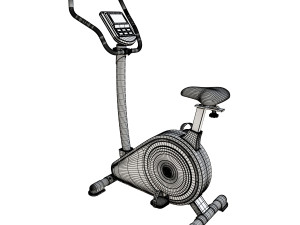 exercise bike 3D मॉडल