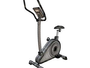 exercise bike 3D मॉडल