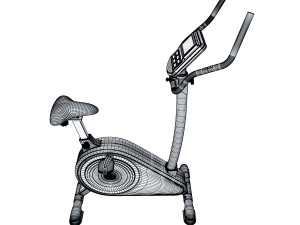 exercise bike 3D मॉडल