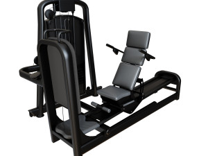 leg extension machine 3D 模型