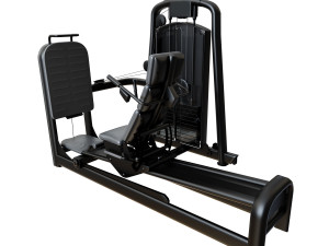 leg extension machine 3D 模型