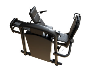 leg extension machine 3D 模型