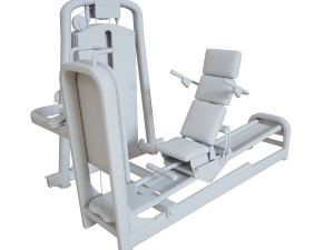 leg extension machine 3D 模型