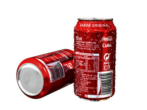 coca cola can 3D 모델