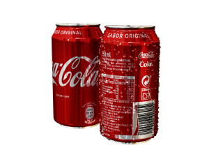 coca cola can 3D 모델