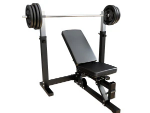 жим лежачи в нахилі 3D Модель