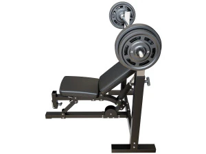 上斜卧推 3D 模型