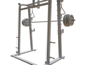 media rejilla para sentadillas Modelo 3D