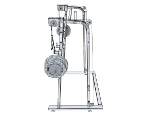 media rejilla para sentadillas Modelo 3D