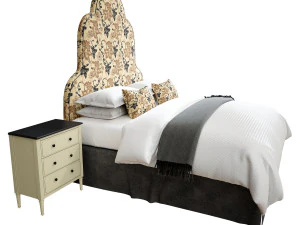 cama de hotel Modelo 3D