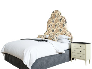 hotel bed 3D Модель