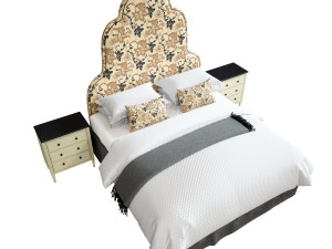 hotel bed 3D Модель