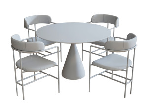 dining set 3D Model