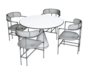 dining set 3D Model