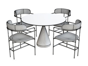 dining set 3D Model