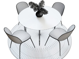 dining set 3D Model