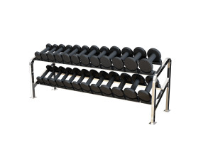 dumbbell set 3D-Modell