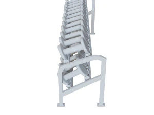 ensemble d'halt&egrave;res Modèle 3D