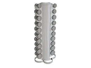 набор гантелей 3D Модель