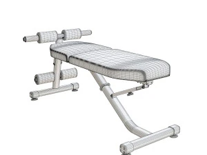 gym bench 3D Model