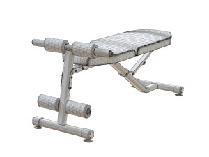 gym bench Modello 3D