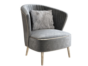 classical armchair Modelo 3D